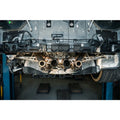 CORSA Performance cat-back exhaust installed view
