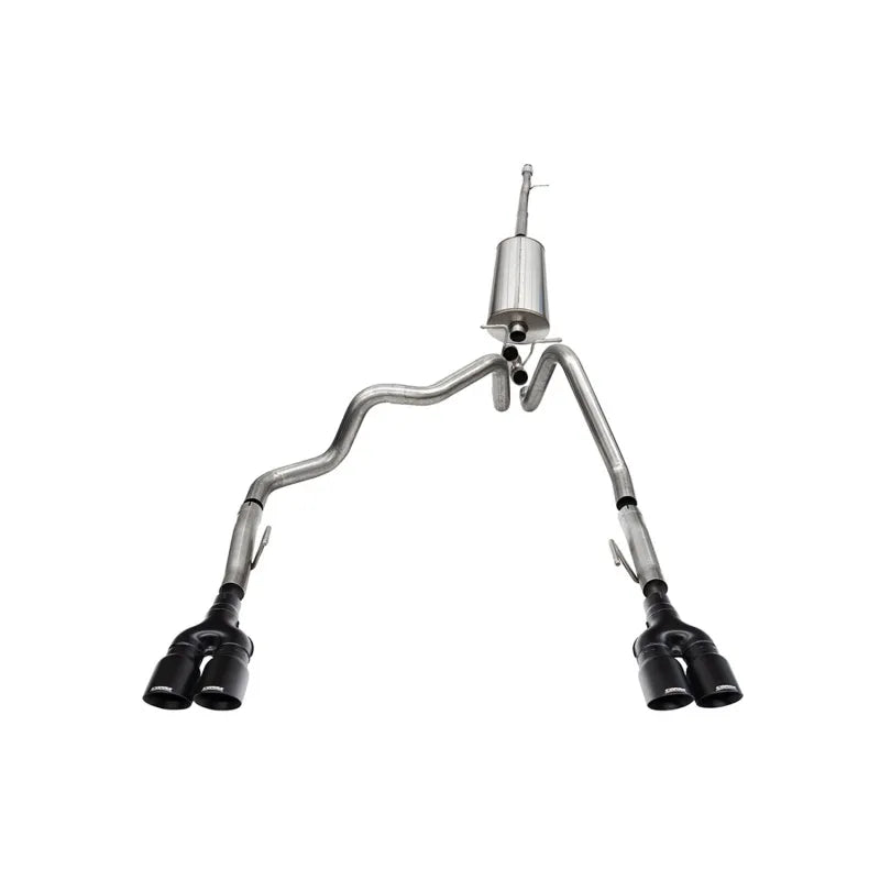 CORSA Performance black cat-back exhaust