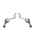CORSA Performance polished axle-back exhaust