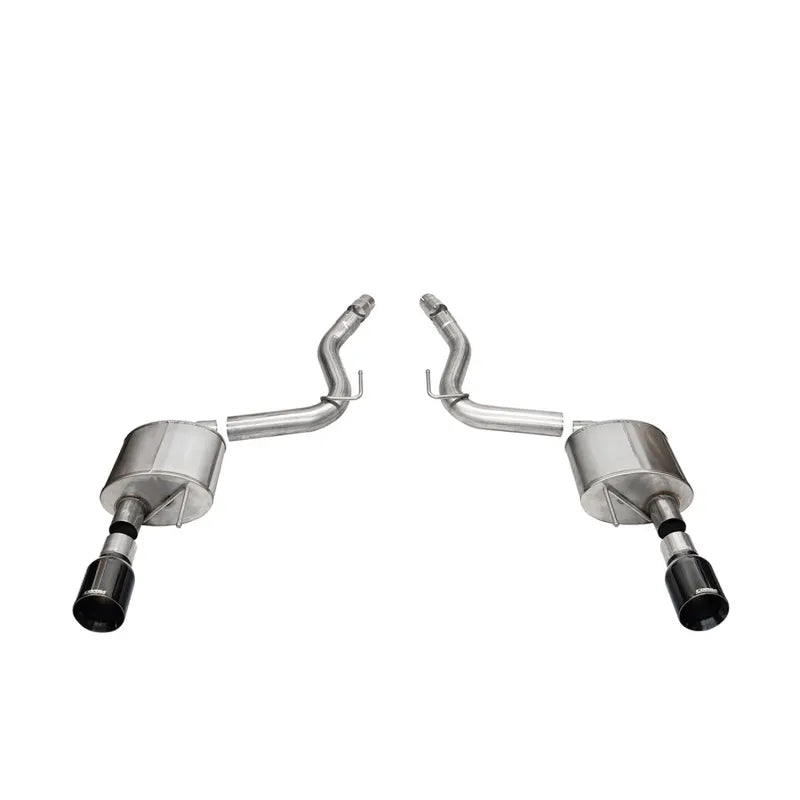 CORSA Performance black axle-back exhaust