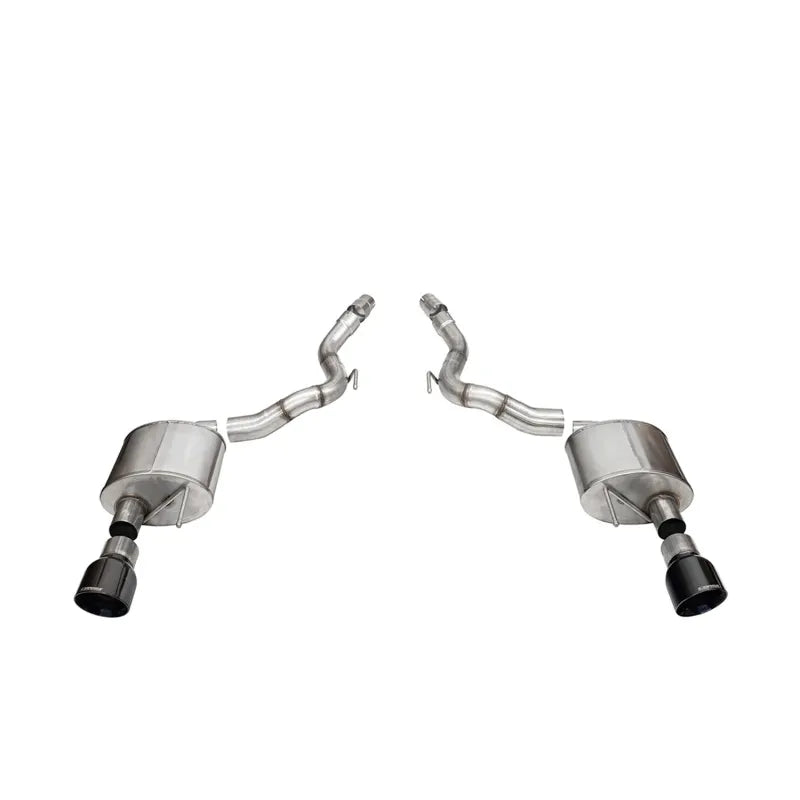CORSA Performance black axle-back exhaust