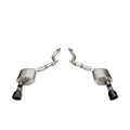 CORSA Performance black axle-back exhaust