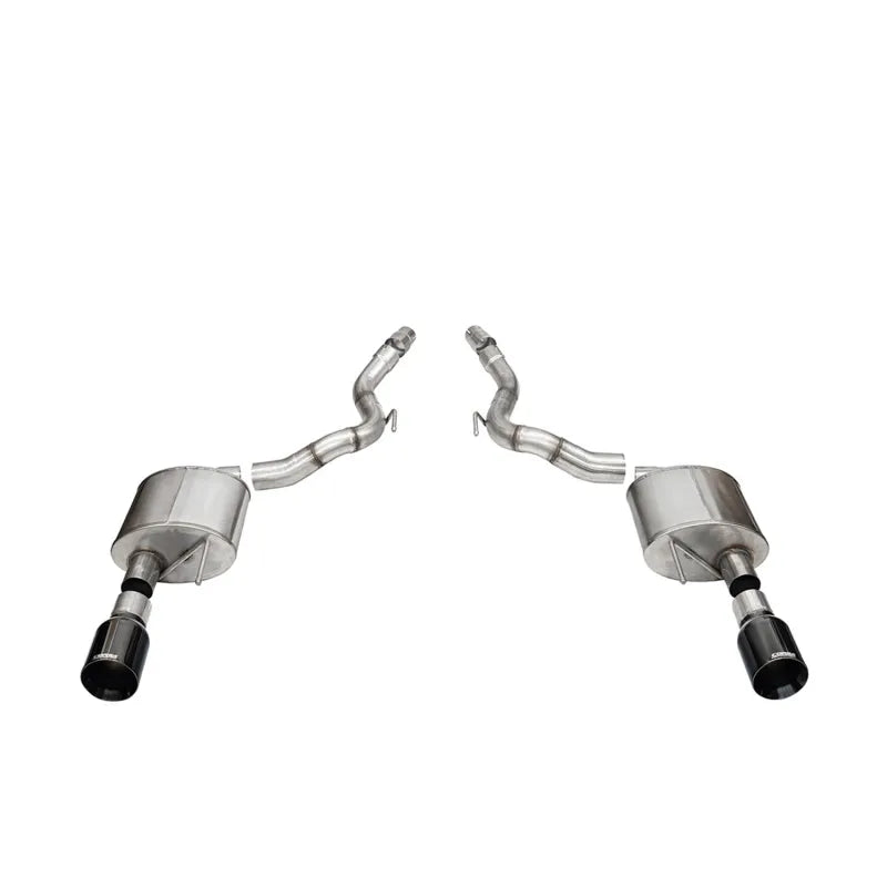 CORSA Performance black axle-back exhaust