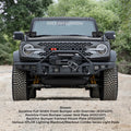 Go Rhino bumper detail