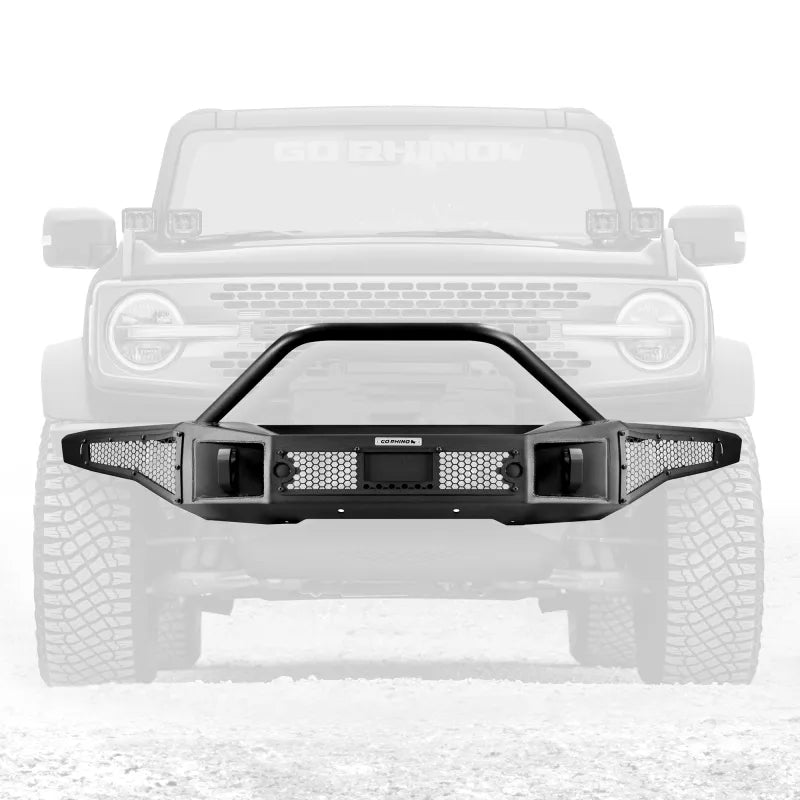 Go Rhino black bumper