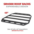 Go Rhino roof rack detail
