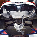 Injen cat-back exhaust installed view