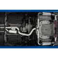 MBRP cat-back exhaust close-up
