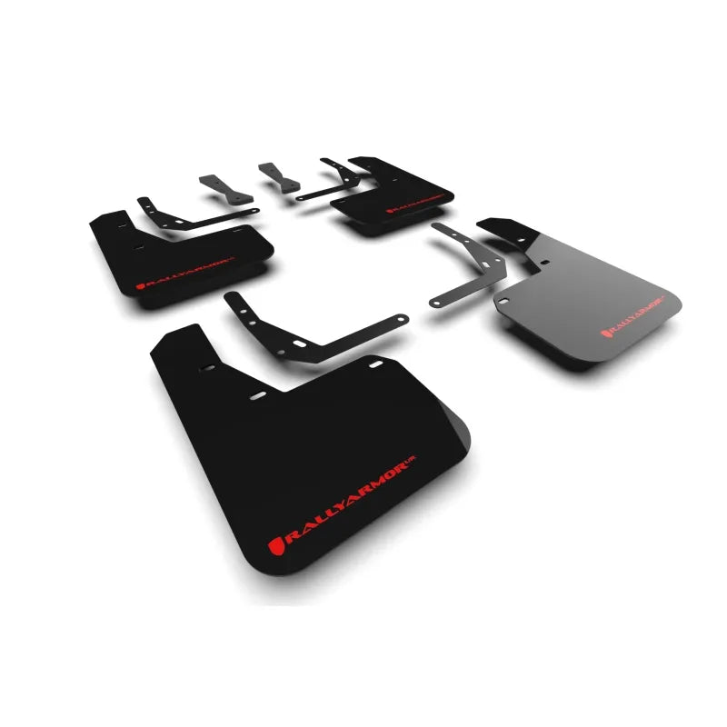 Rally Armor black auto part