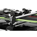 Thule roof rack close-up