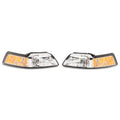 Raxiom chrome headlights