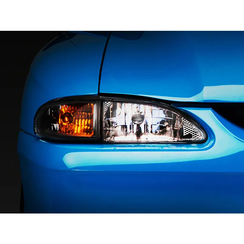 Raxiom chrome headlights