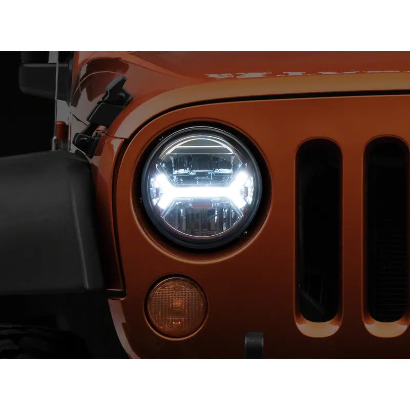 Raxiom chrome headlights
