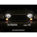 Raxiom headlights close-up