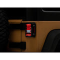 Raxiom tail light close-up