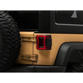 Raxiom tail light close-up