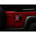 Raxiom tail light close-up