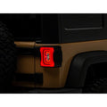 Raxiom tail light close-up