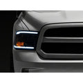 Raxiom headlights close-up