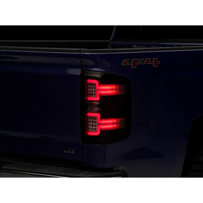 Raxiom silver tail light
