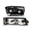 Raxiom headlights close-up
