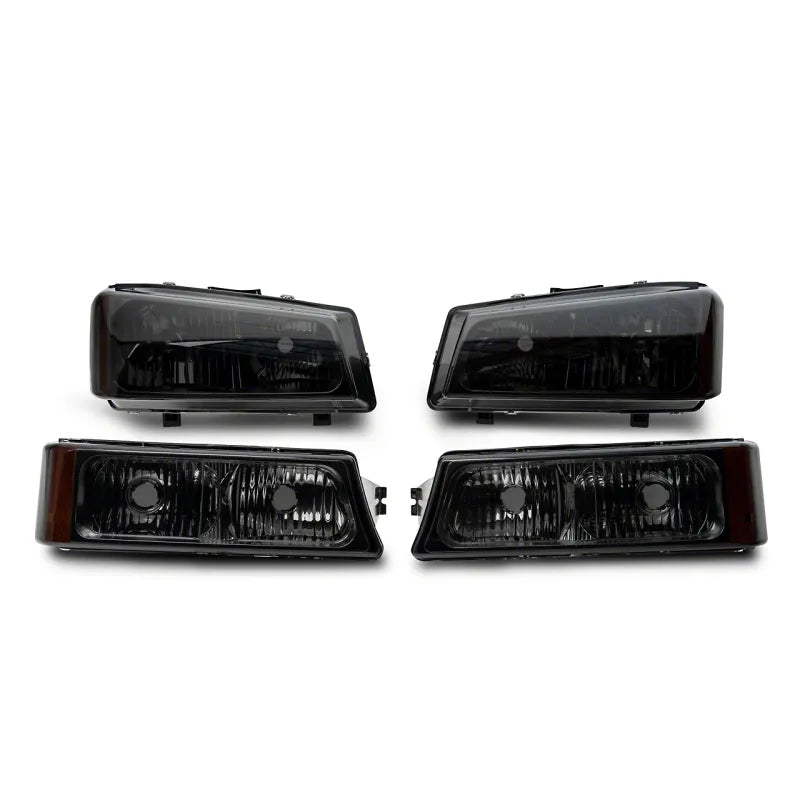Raxiom silver headlights