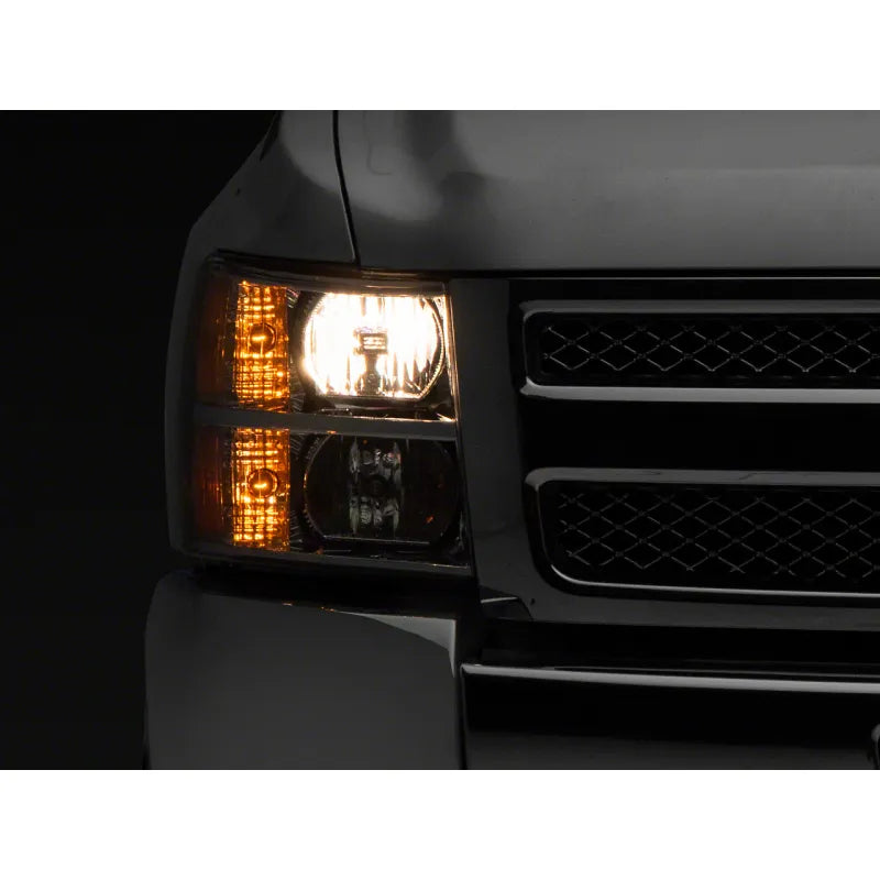 Raxiom silver headlights