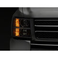 Raxiom headlights close-up