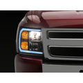 Raxiom silver headlights
