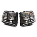 Raxiom headlights close-up