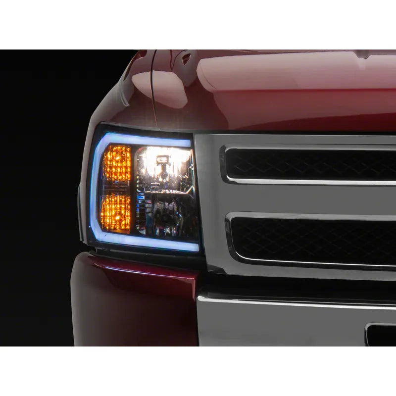 Raxiom silver headlights