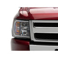 Raxiom headlights close-up