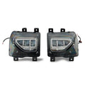 Raxiom fog light kit close-up