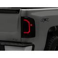 Raxiom silver tail light