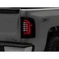Raxiom tail light installed view