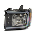 Raxiom headlights close-up