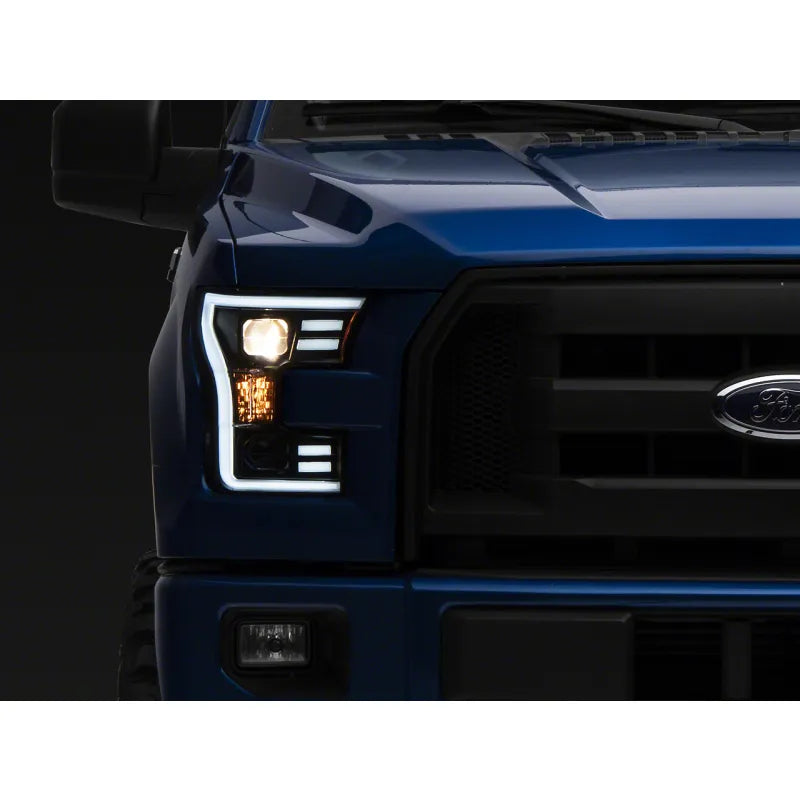 Raxiom black headlights