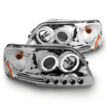 Raxiom chrome headlights