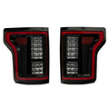 Raxiom tail light close-up