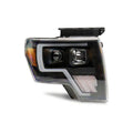 Raxiom headlights close-up