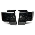 Raxiom headlights close-up