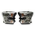 Raxiom headlights close-up