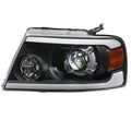 Raxiom headlights close-up