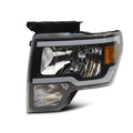 Raxiom headlights close-up
