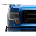 Raxiom headlights close-up