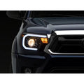Raxiom headlights close-up