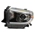Raxiom headlights close-up