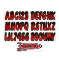 Hardline black auto part