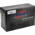 Vertex Pistons auto part close-up