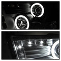 SPYDER headlights close-up